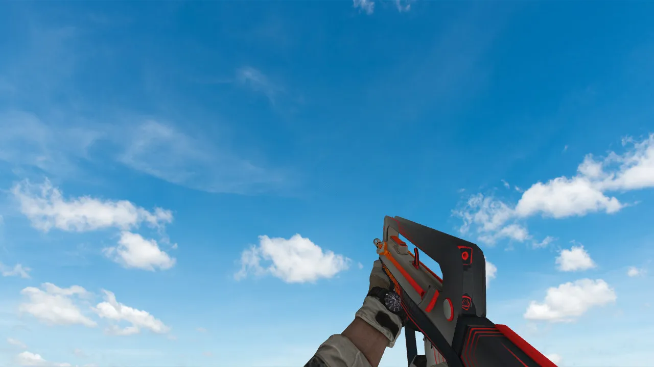 Скриншот  Пак моделей оружия «BasildoomHD» для CS 1.6: v_, p_, w_ модели, звуки, анимация осмотра и качество текстур