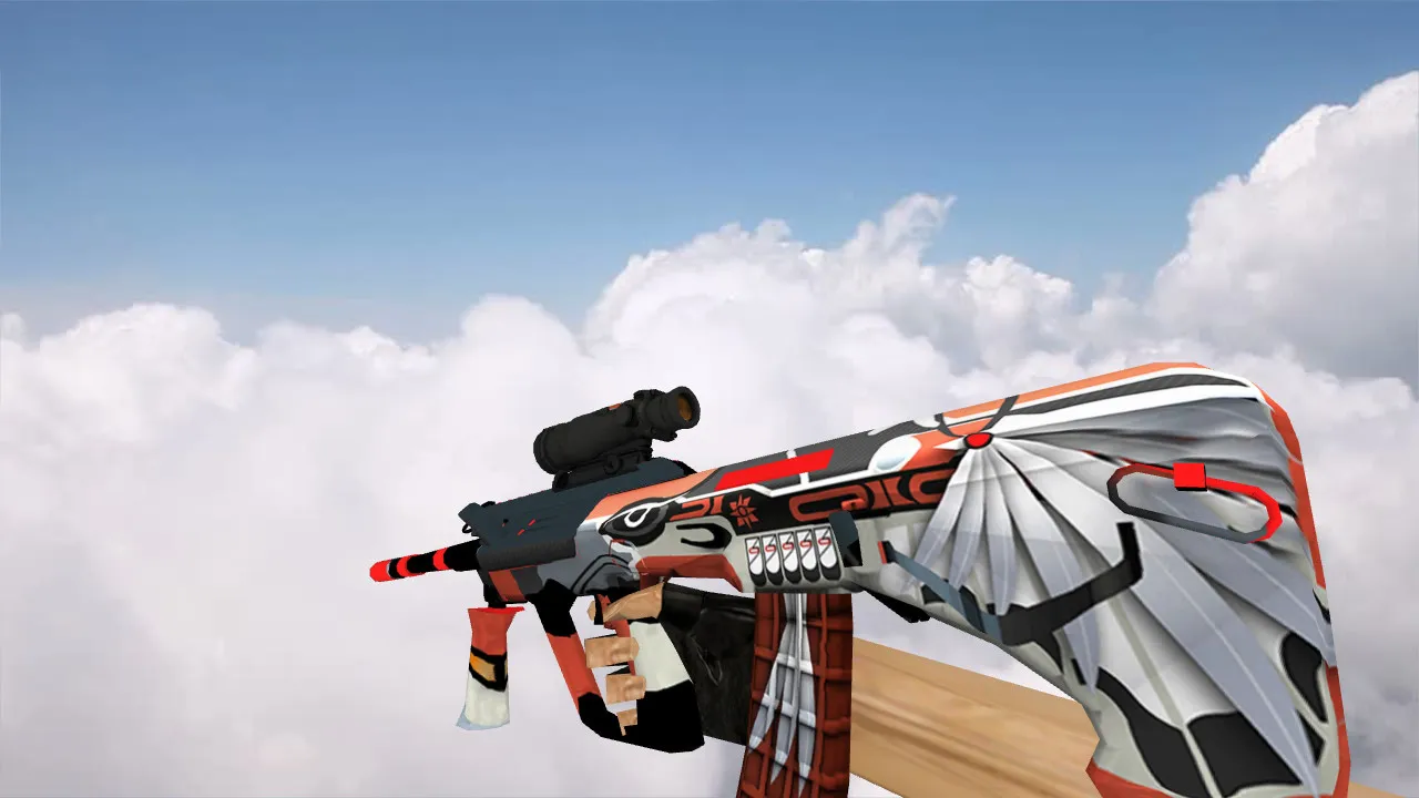 Скриншот Модель «AUG Indiana» для CS 1.6 - Скачай и играй