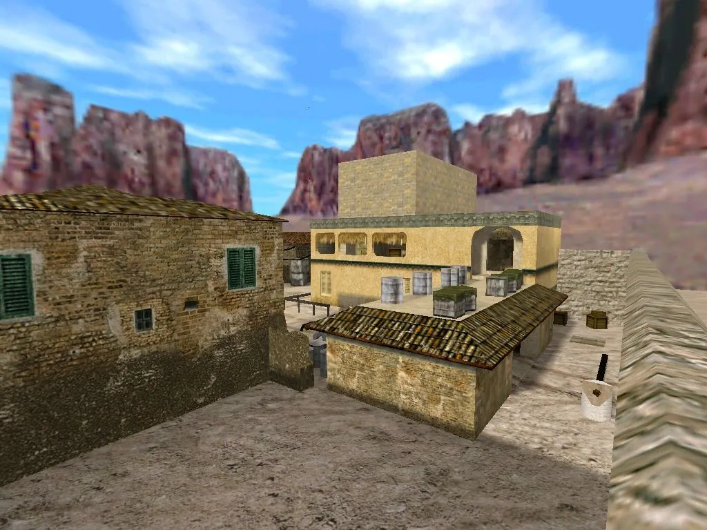 Скриншот  Карта de_roadtrip для CS 1.6 - Тактические возможности и баланс сторон