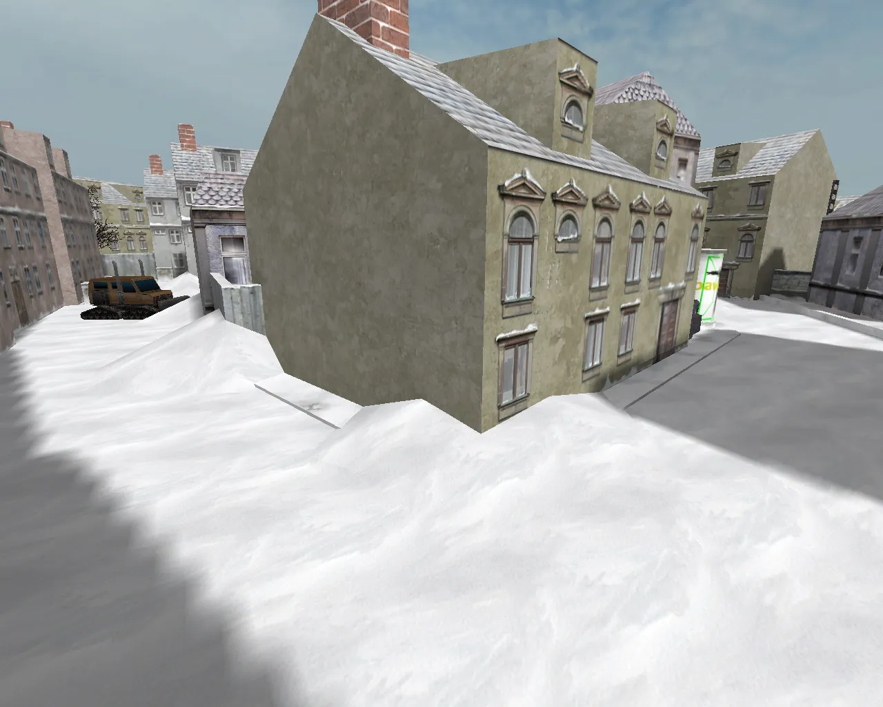 Скриншот  cs_winter для CS 1.6: тактики сторон, точки, .nav для ботов и оптимизация карт