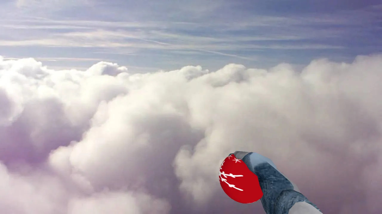 Скриншот  Модель «Xmas Bombs» для CS 1.6: гранаты v_ и p_ модели, звуки, анимация осмотра