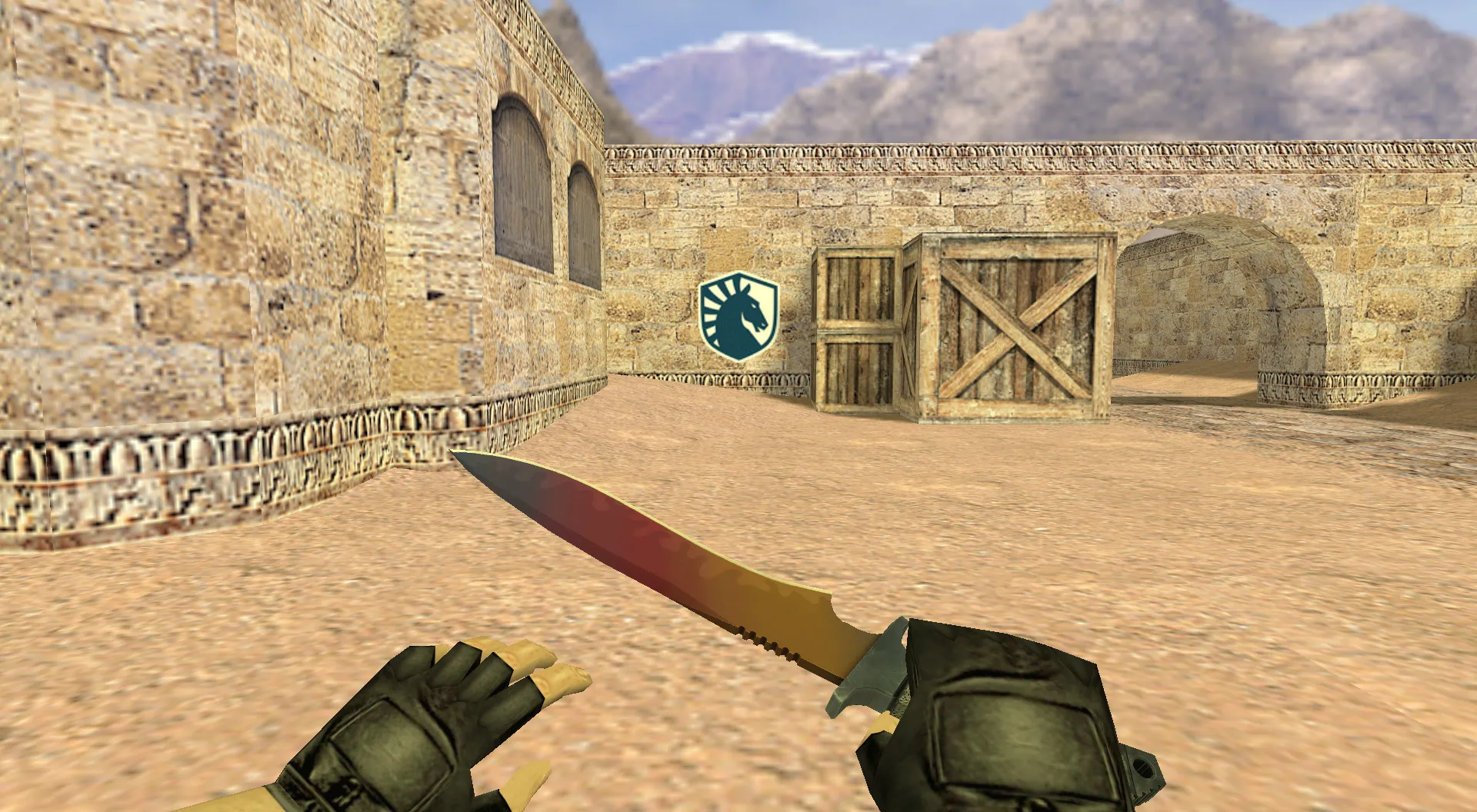 Скриншот Граффити «Team Liquid Logo» для CS 1.6 - Бросьте вызов противникам!