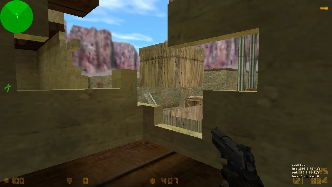 Скриншот  Карта de_ruins для CS 1.6 – детальный обзор и тактика