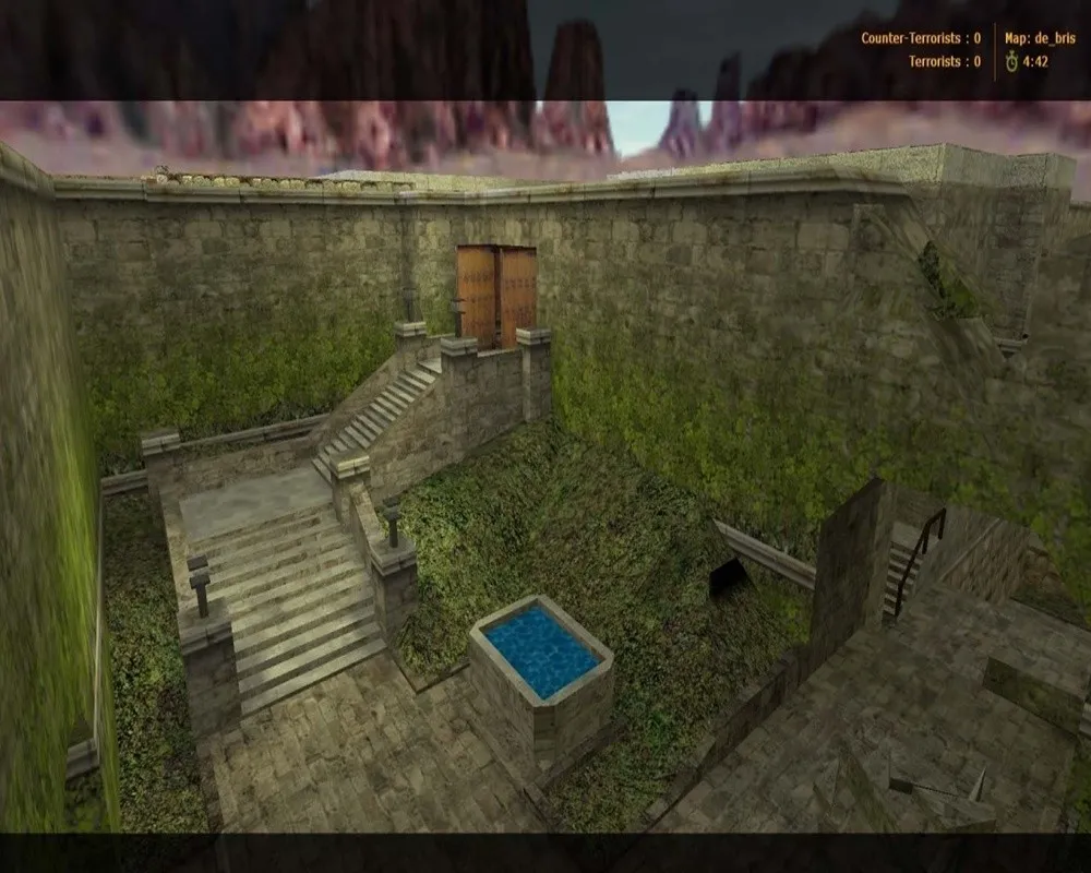 Скриншот  de_bris карта для CS 1.6: точки, баланс сторон, .nav для ботов и оптимизация wpoly/epoly