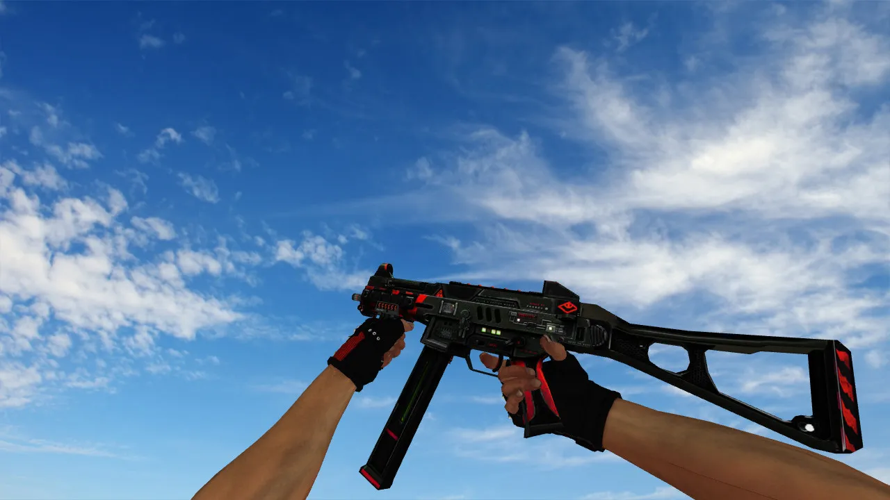 Скриншот  Пак моделей оружия из CS GO для CS 1.6: v_, p_, w_, звуки, анимация осмотра и качество текстур