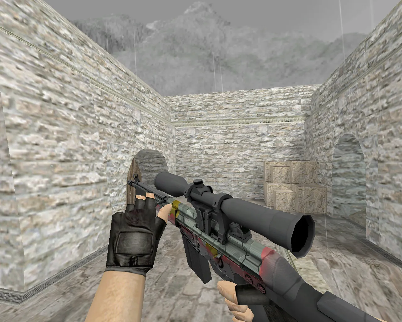 Скриншот G3SG1 | Наблюдение для CS 1.6 – Качественный скин для оружия