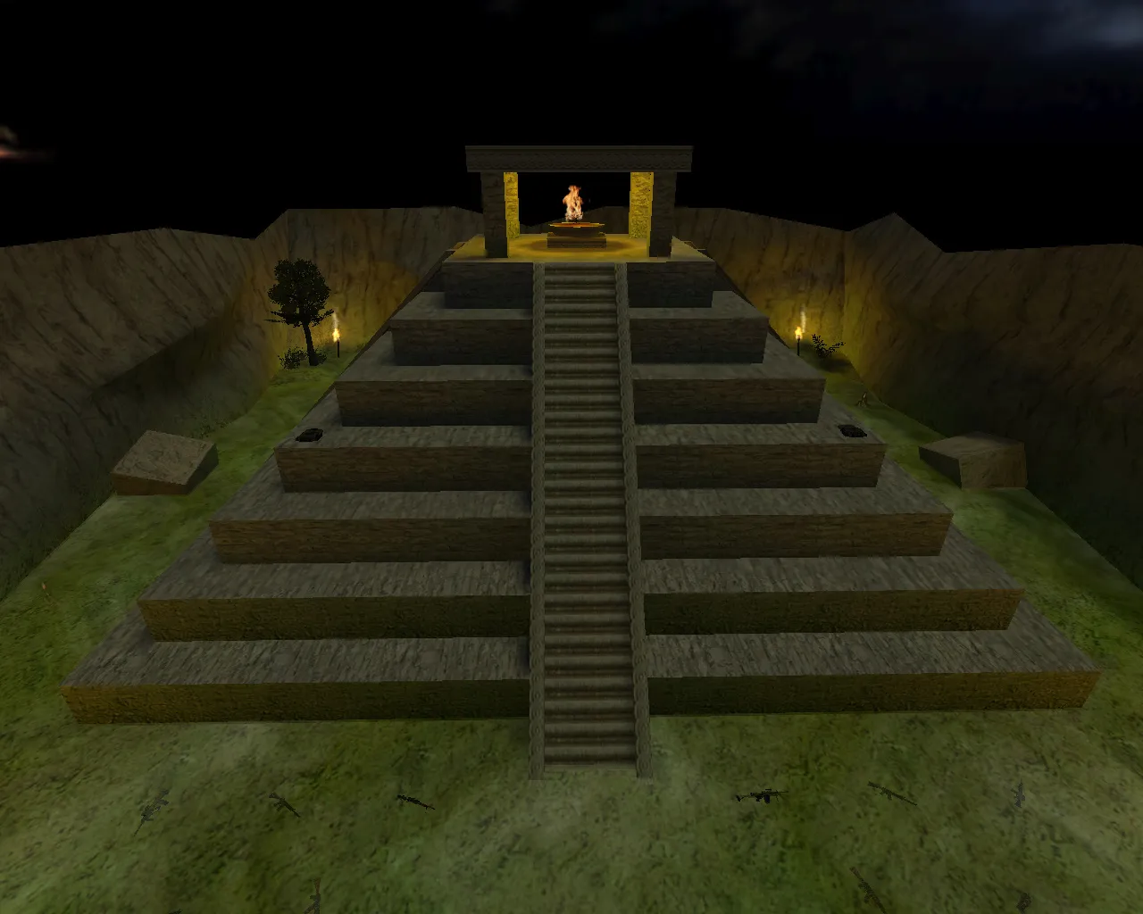 Скриншот  fy_aztecfun — FY карта для CS 1.6: тактические точки, баланс сторон, .nav для ботов и оптимизация