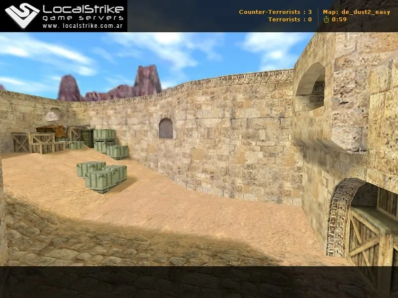 Скриншот Карта «de_dust2_easyoa» для CS 1.6