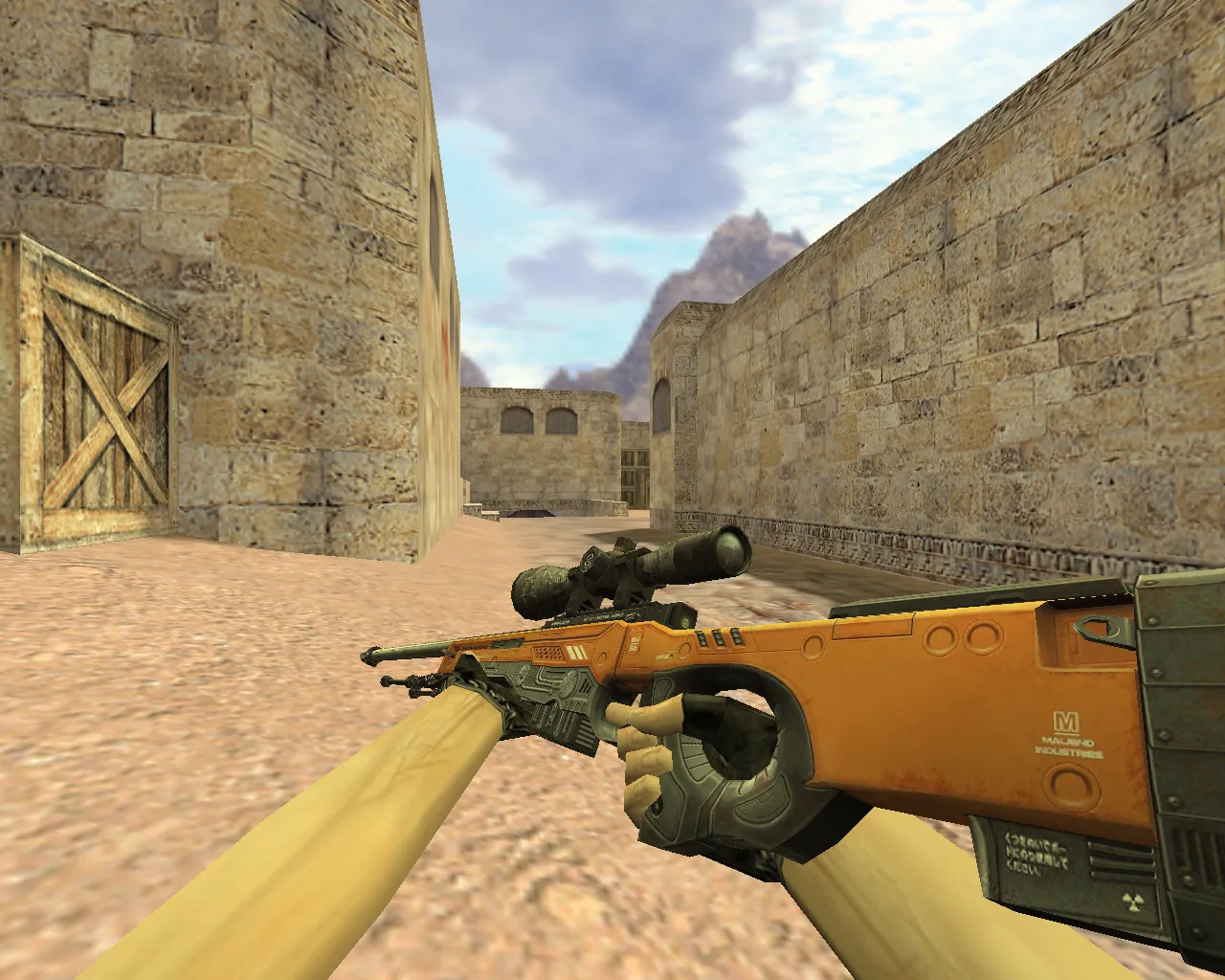 Скриншот Модель «AWP Уничтожитель» для CS 1.6 – качественный выбор