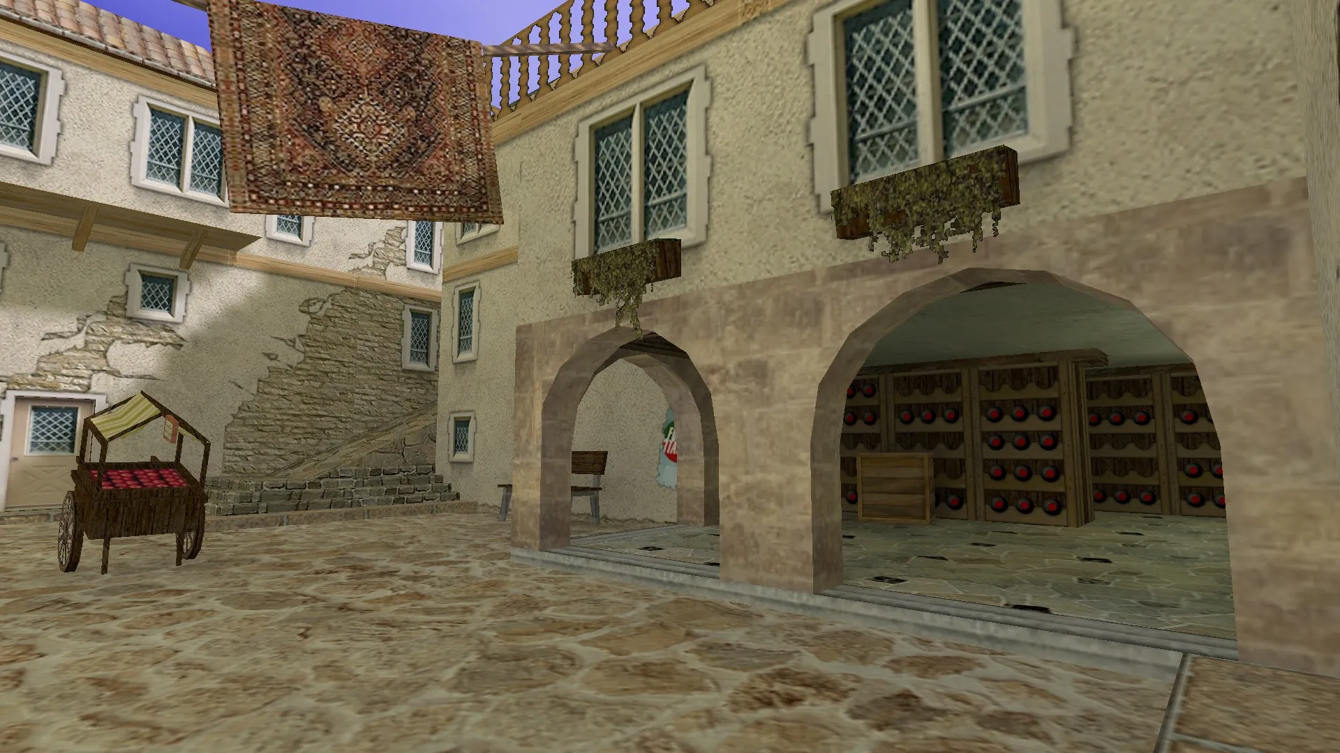 Скриншот Карта de_tartarico для CS 1.6 - Тактический анализ и особенности