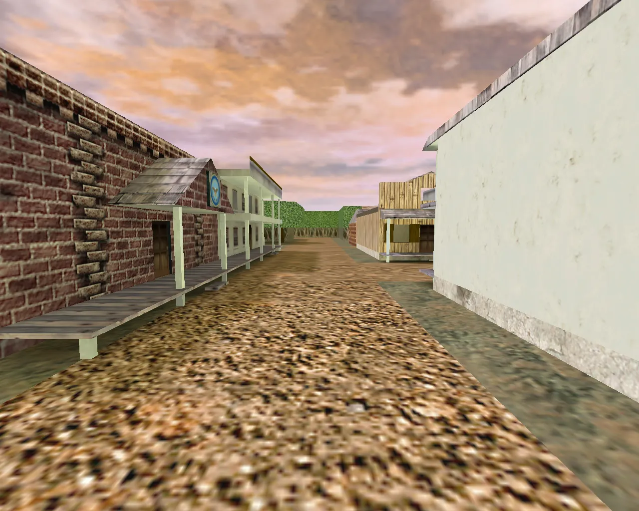 Скриншот  cs_wildwest — карта для CS 1.6: баланс сторон, точки под пушки, .nav для ботов