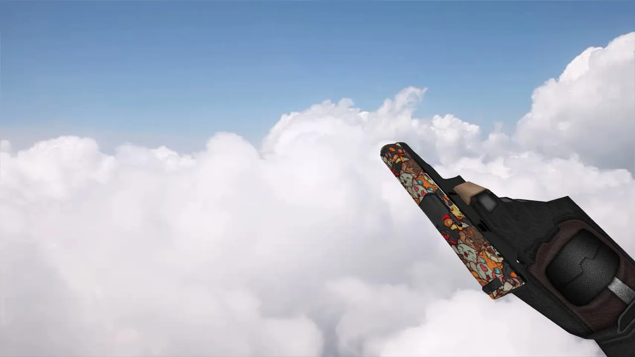 Скриншот Модель Glock «ЛАПКИ» для CS 1.6 – Качественные текстуры и анимация