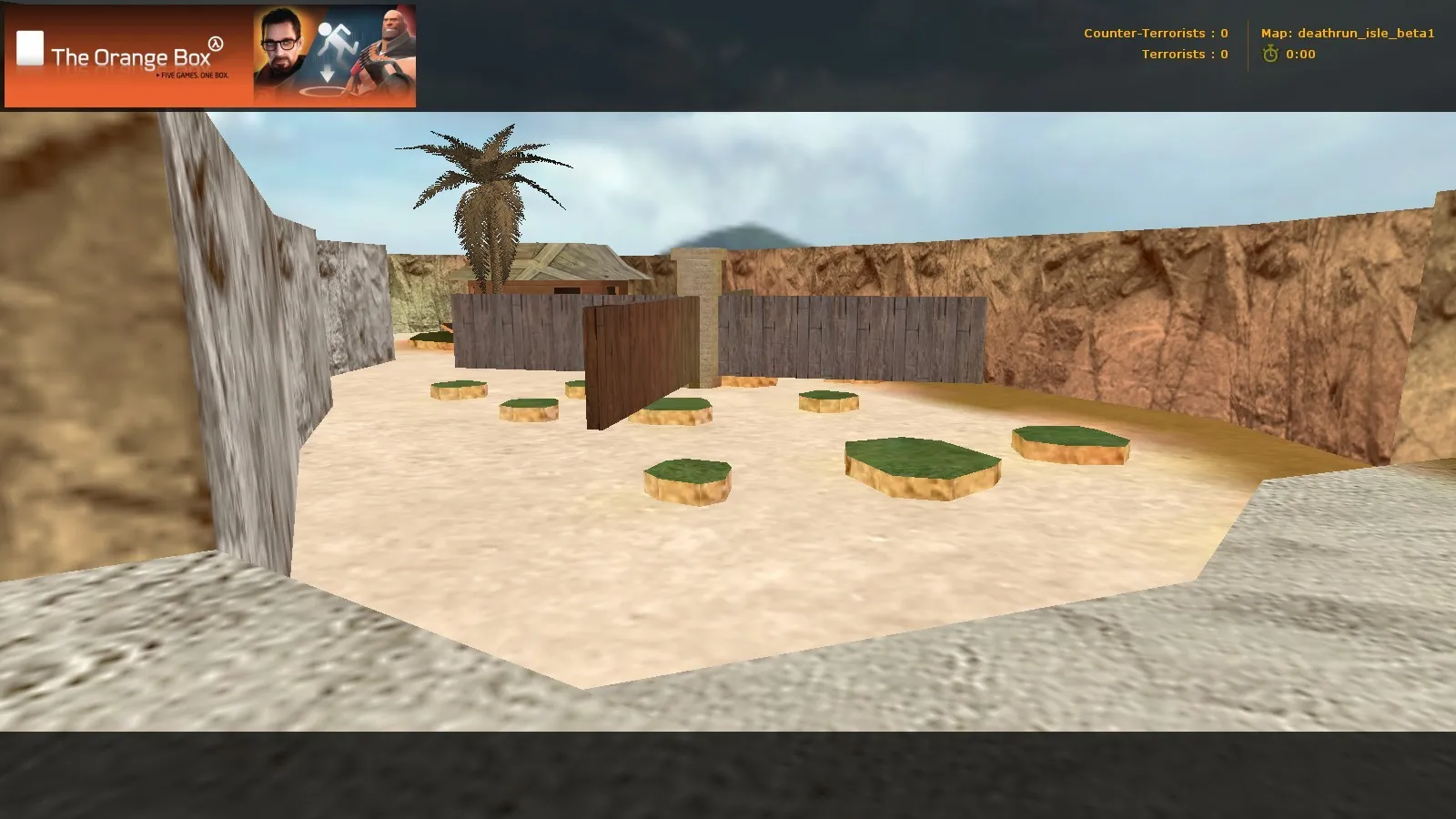 Скриншот  deathrun_isle_beta1 для CS 1.6: точки, ход игры, .nav, оптимизация wpoly/epoly