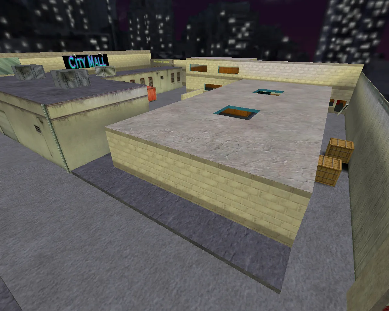 Скриншот  cs_bank карта для CS 1.6: точки, маршруты, .nav для ботов и оптимизация wpoly/epoly