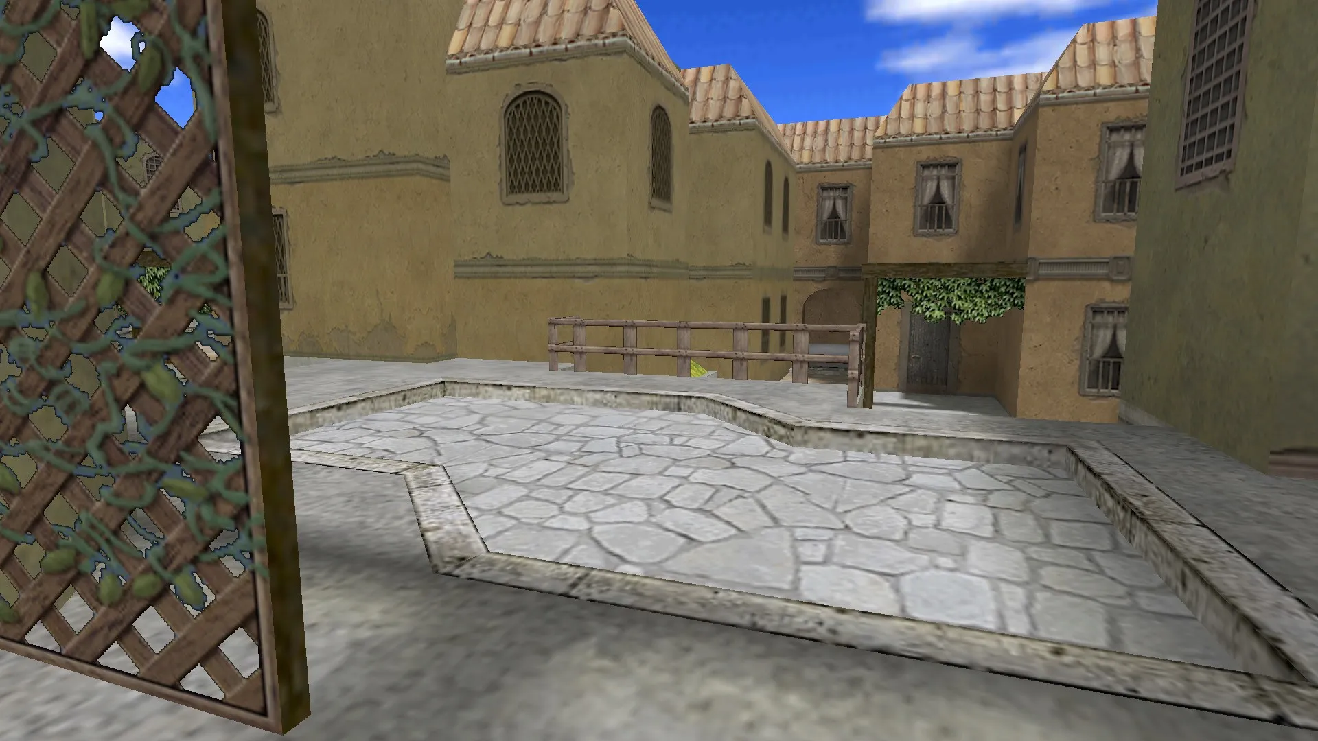 Скриншот  Карта de_flow_b4 для CS 1.6: точки, раскидки, навигация ботов и оптимизация wpoly/epoly