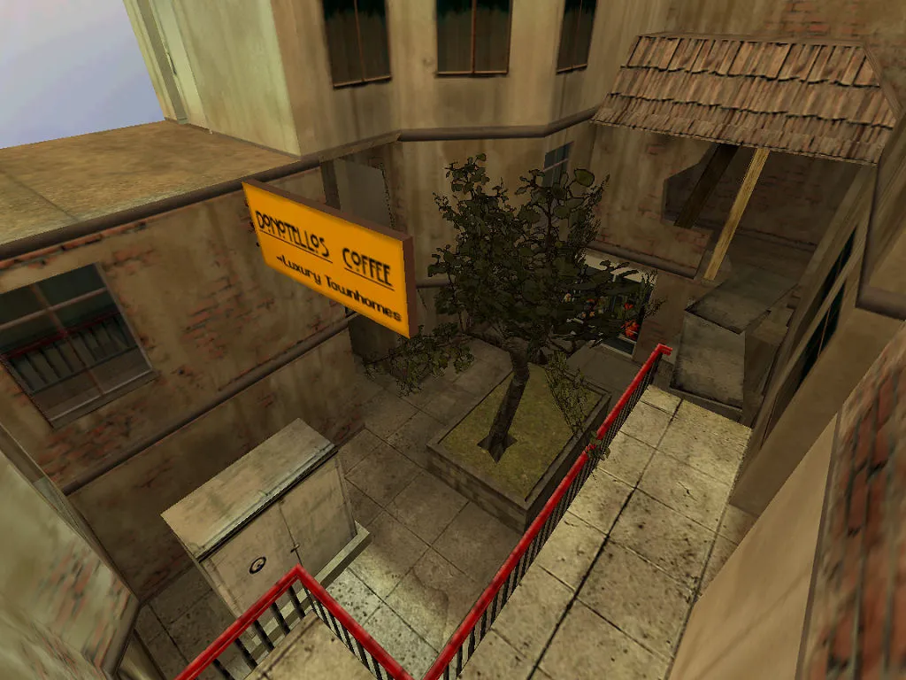 Скриншот  de_disorder для CS 1.6: быстрый заход, баланс сторон и тактики для CT/T