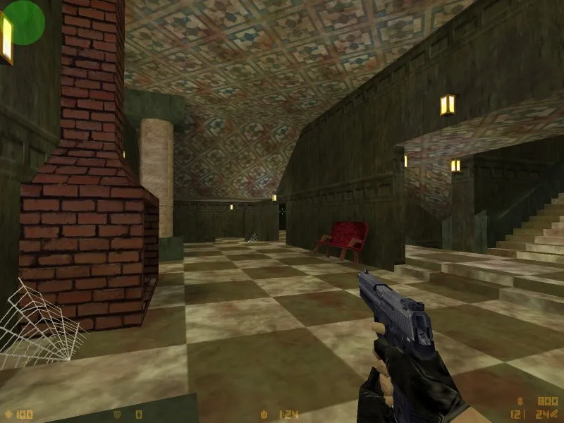 Скриншот  Карта de_unrest для CS 1.6: Тактика и особенности