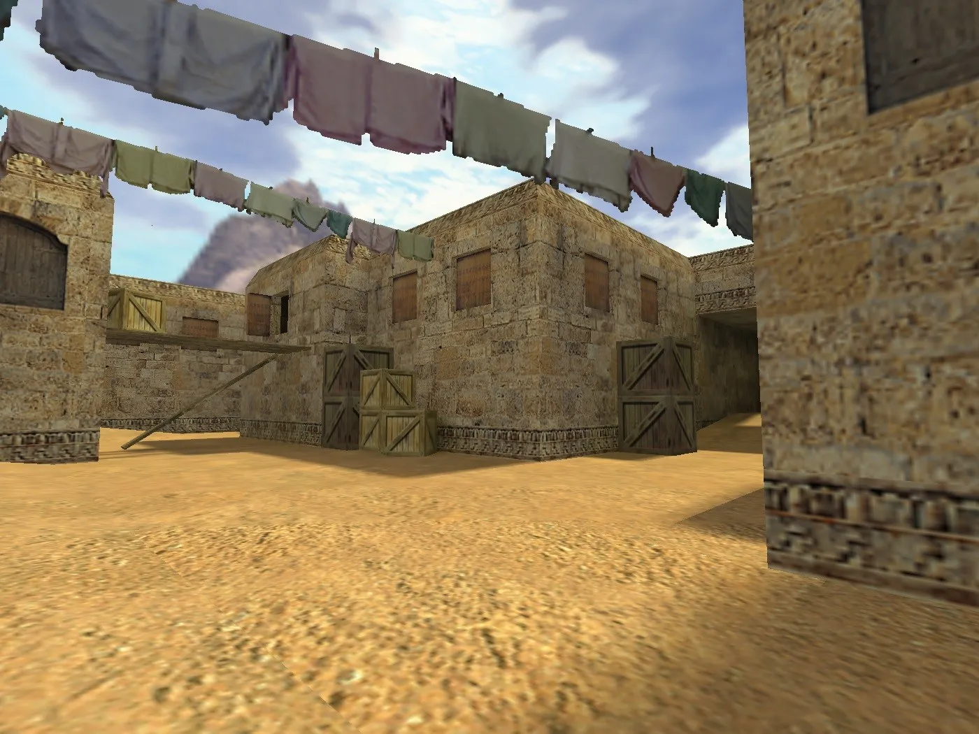 Скриншот  Карта «de_seno» для CS 1.6 - Тактические особенности и нюансы