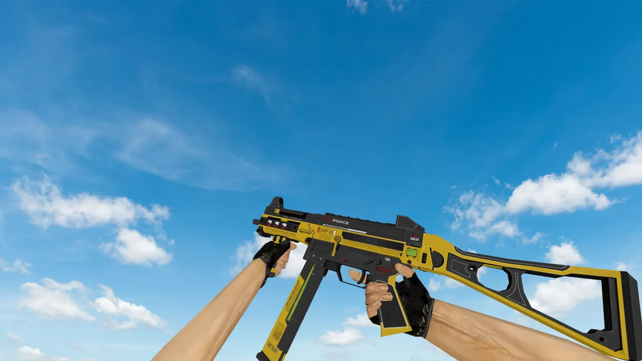 Скриншот Модель «UMP-45 Tech Forse» для CS 1.6: Обзор и Загрузка