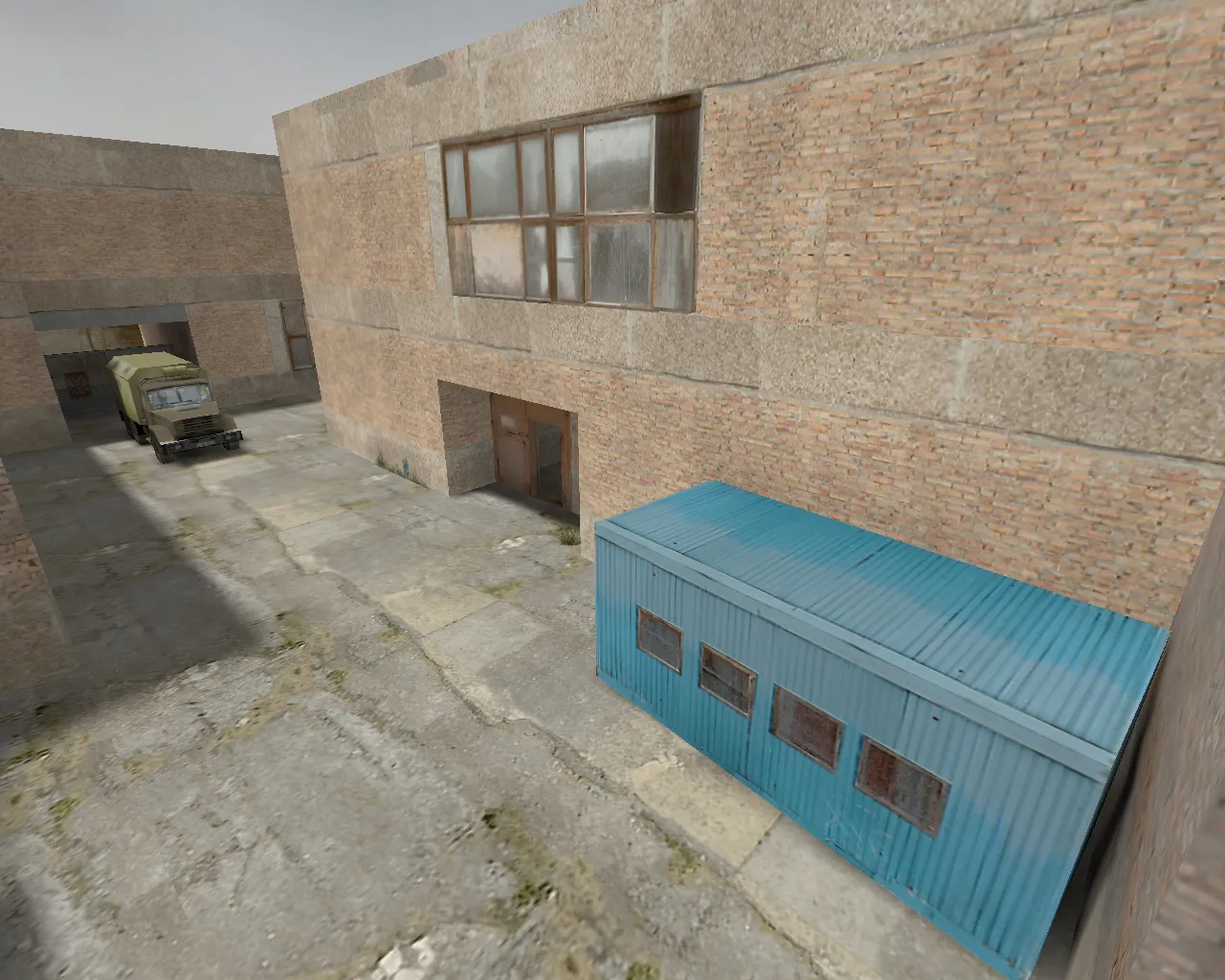 Скриншот  Карта de_indust для CS 1.6: Обзор и тактика