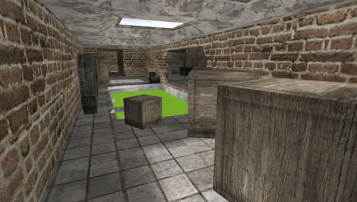 Скриншот Карта «deathrun_brickwall2» для CS 1.6