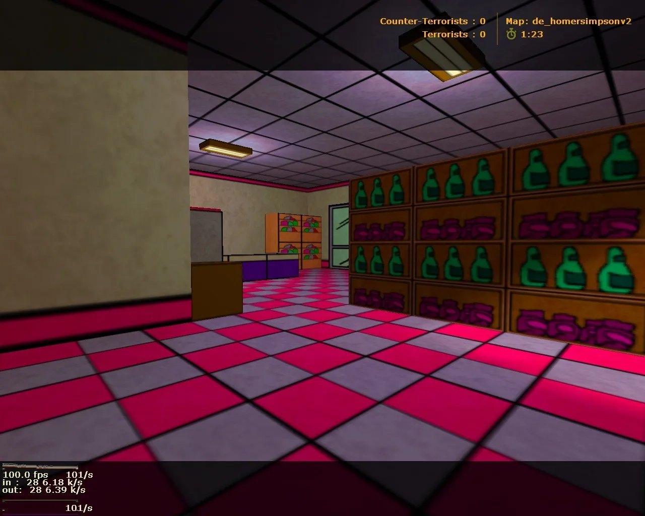 Скриншот  Карта de_homersimpsonv2 для CS 1.6: тактический анализ и особенности