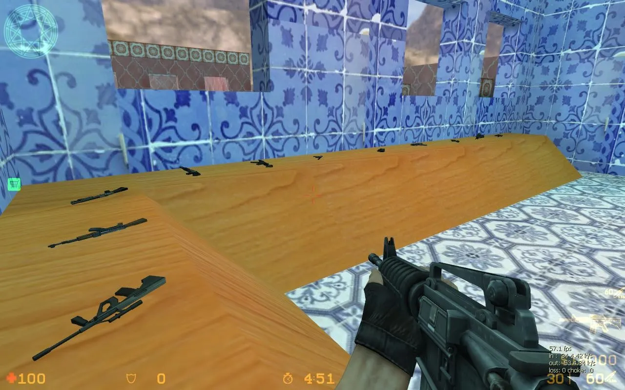 Скриншот  Карта de_minipool_day2012 для CS 1.6: детальный обзор и тактики