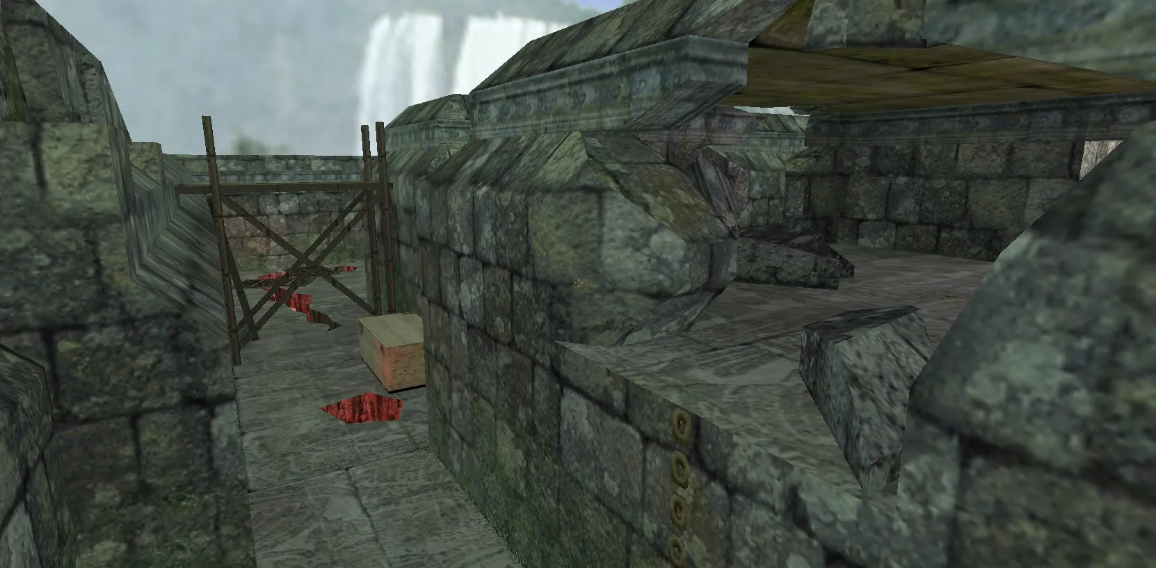 Скриншот  Карта de_lostworld для CS 1.6: тактика и особенности