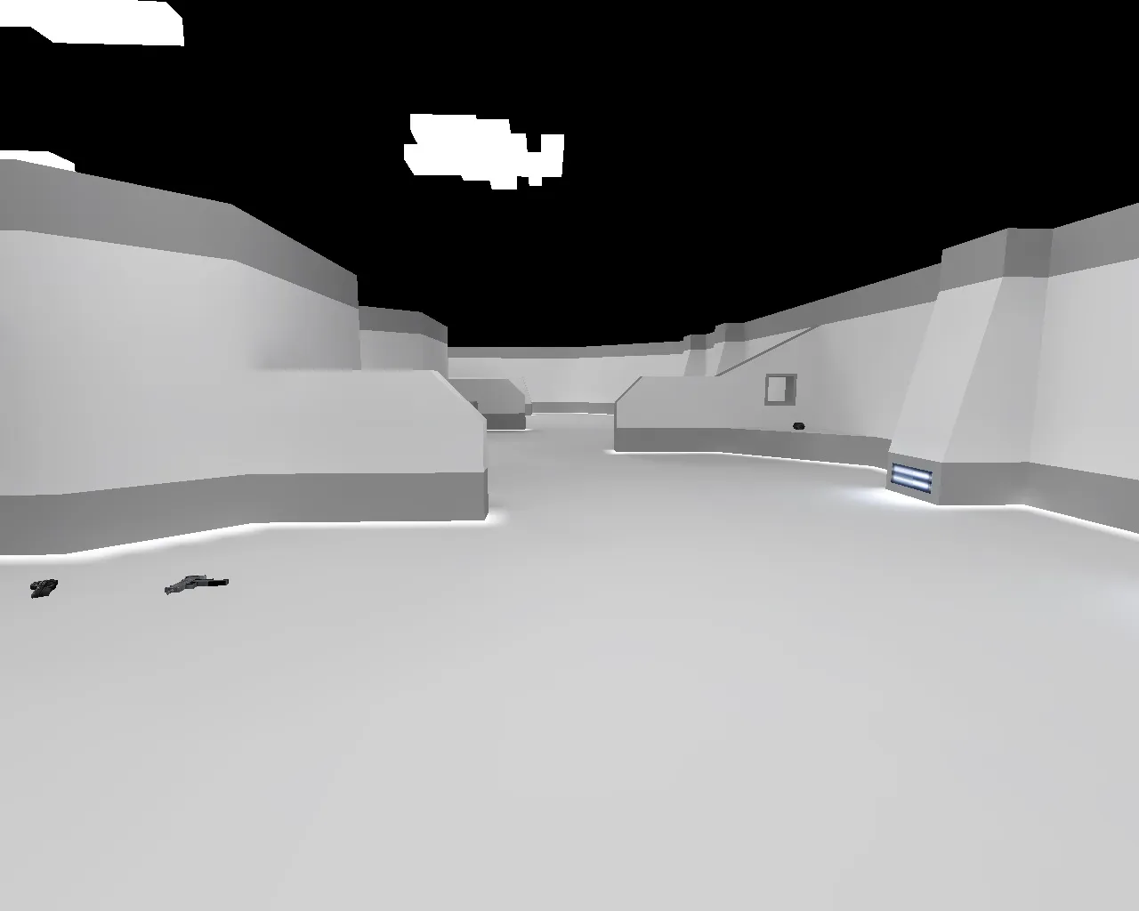 Скриншот  Карта fy_snow_white для CS 1.6: тактика, точки, .nav и оптимизация wpoly/epoly