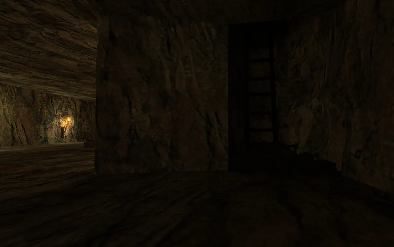 Скриншот  deathrun_old_mine для CS 1.6: карта deathrun, баланс сторон, точки и настройка для сервера