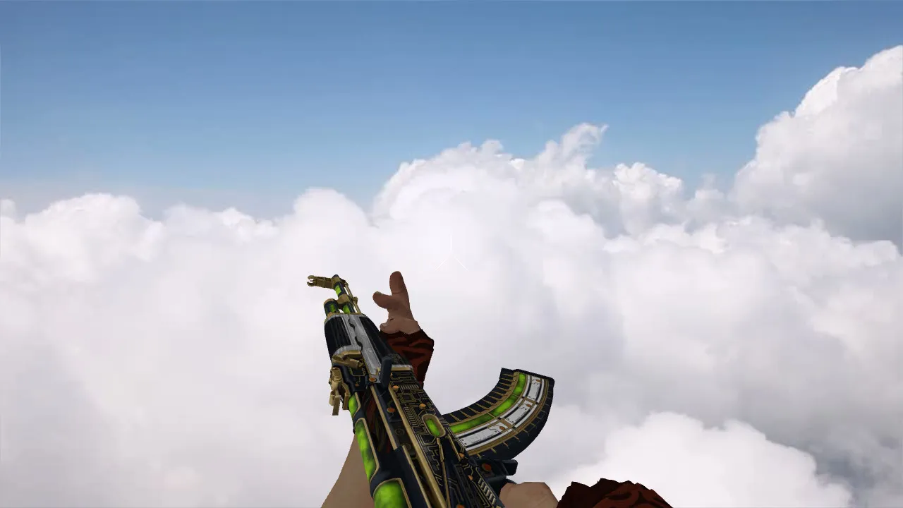 Скриншот Модель «AK-47 The Legacy» v_ p_ w_ для CS 1.6: звуки, осмотр, текстуры и настройка