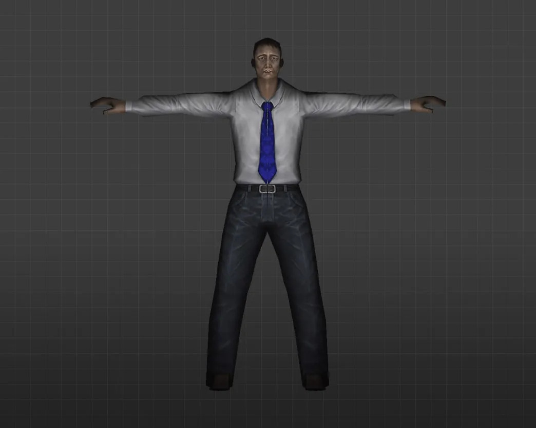 Скриншот Модель «Боевые заложники» для CS 1.6 - Уникальные скины для игроков