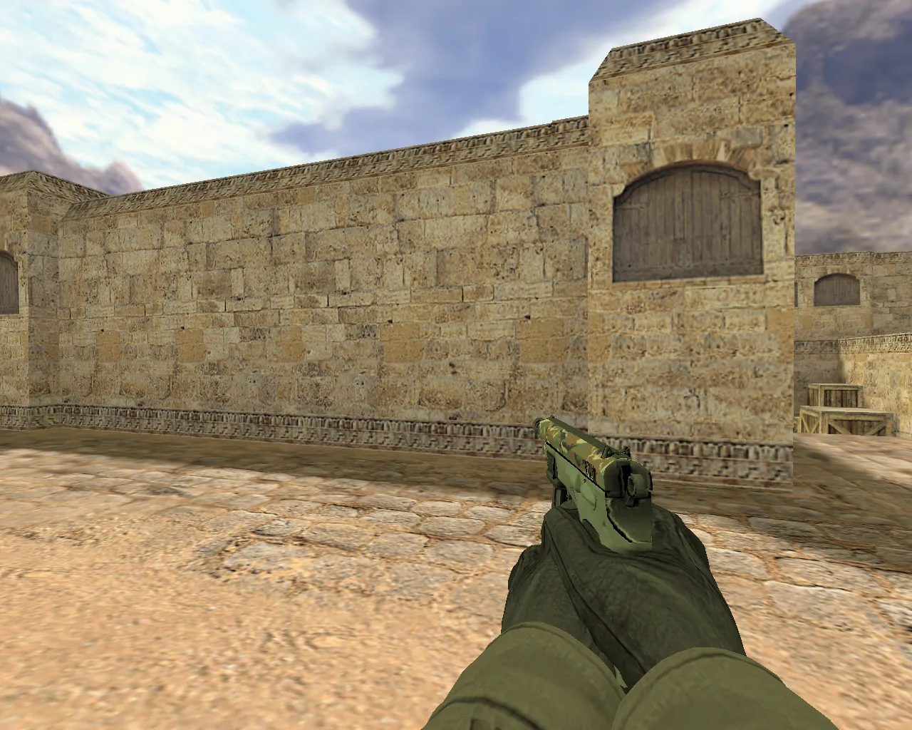 Скриншот Модель CZ-75 Армейский блеск для CS 1.6 - высокое качество и детализация