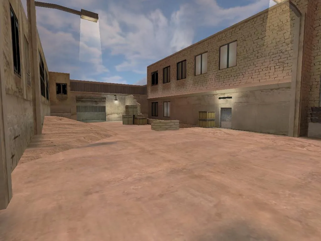 Скриншот Карта «de_sweat» для CS 1.6: тактика и особенности