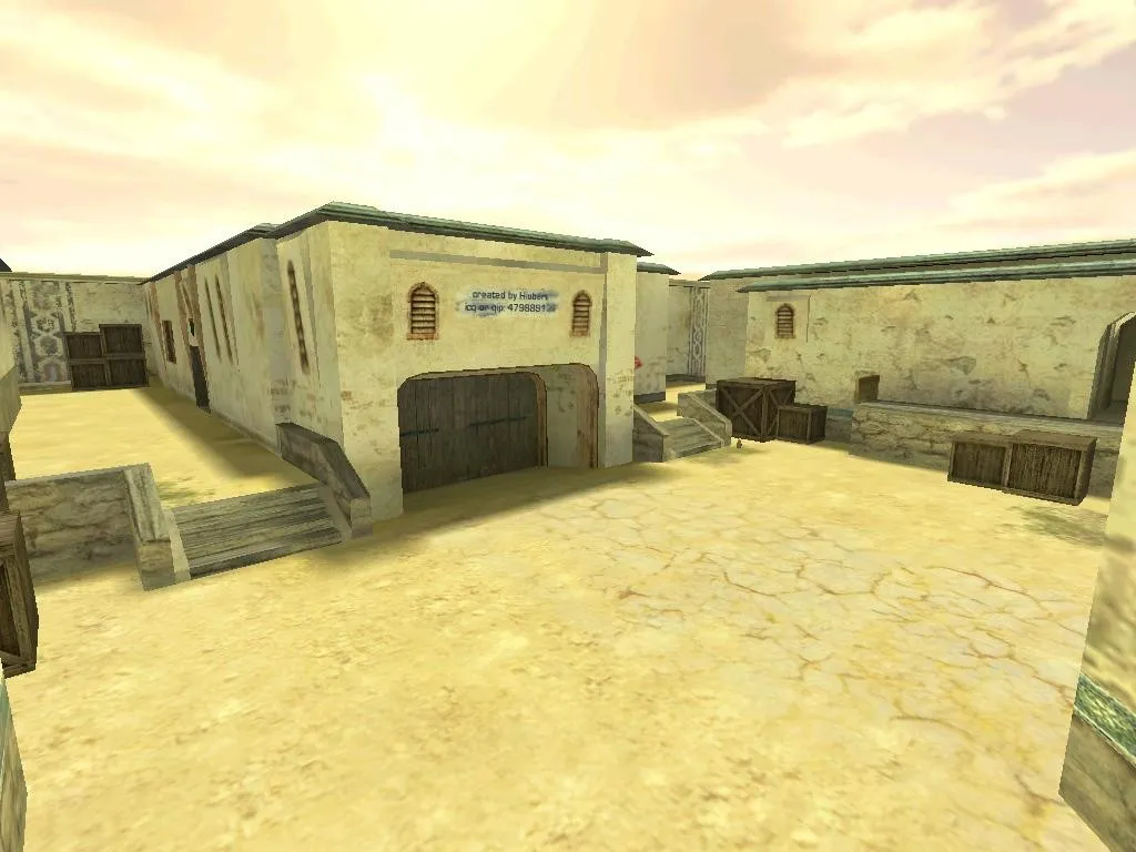 Скриншот  Карта de_shell_a5 для CS 1.6 – Оптимизация и тактика