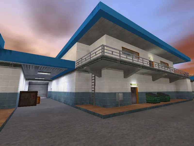 Скриншот  Карта de_roadhouse для CS 1.6 - тактическое сражение