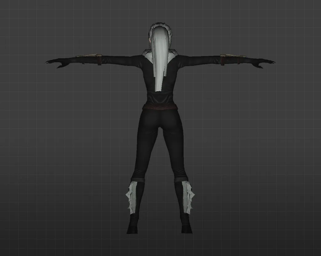 Скриншот Модель «Черная кошка» для CS 1.6 - Уникальный скин для игры