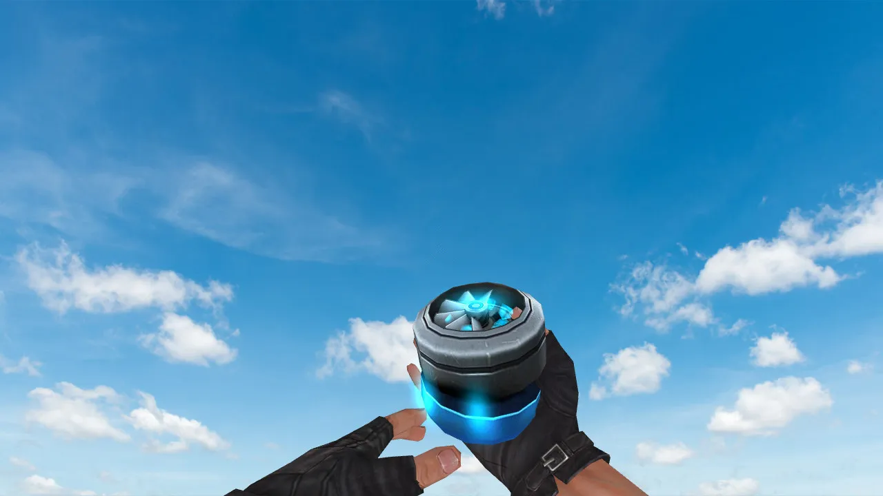 Скриншот Модель «Cooler Grenade» для CS 1.6: v_, p_, w_ гранаты, звуки, анимации и качество текстур