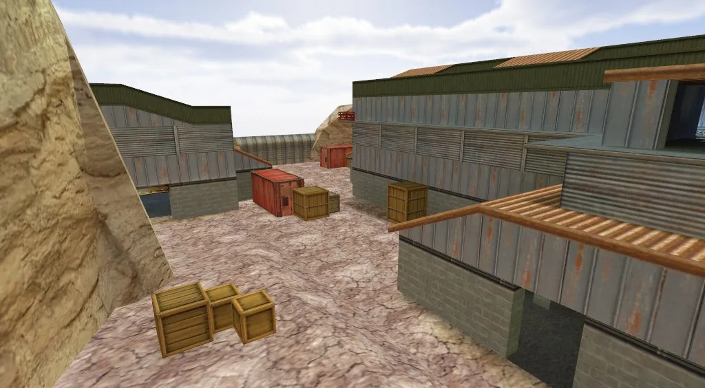 Скриншот Карта «de_nuqe» для CS 1.6