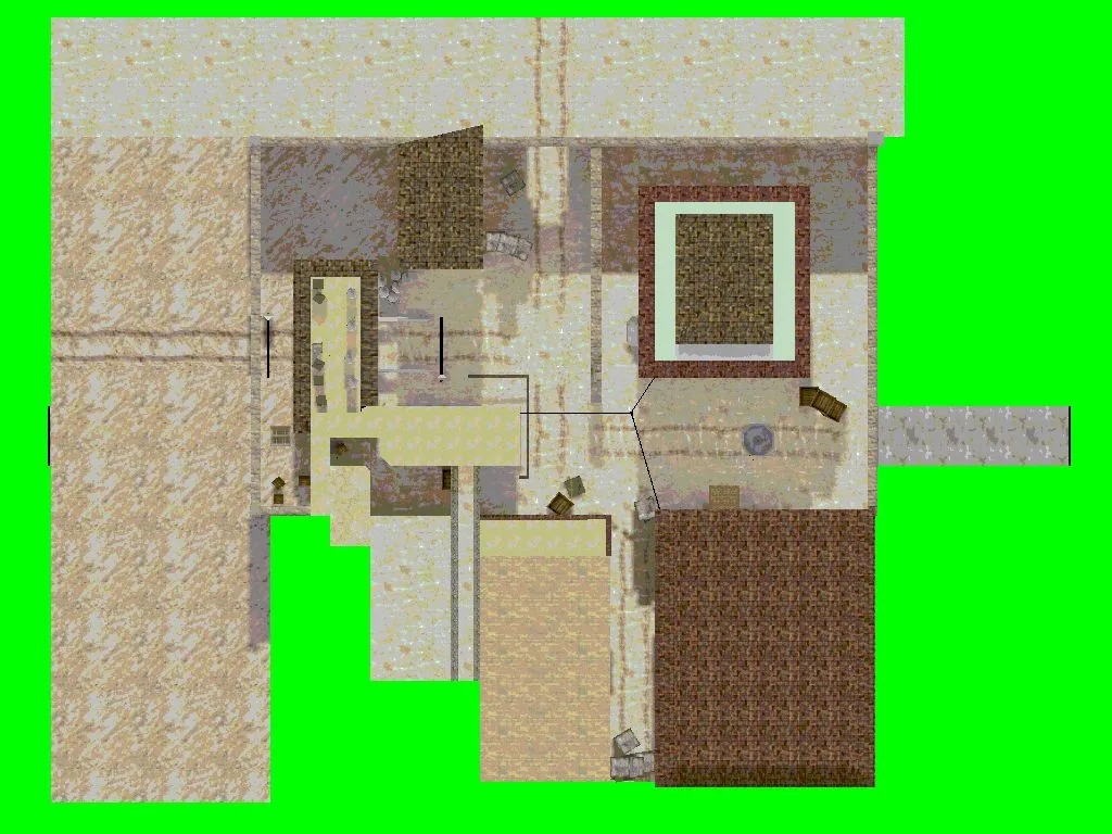 Скриншот  Карта de_roadtrip для CS 1.6 - Тактические возможности и баланс сторон