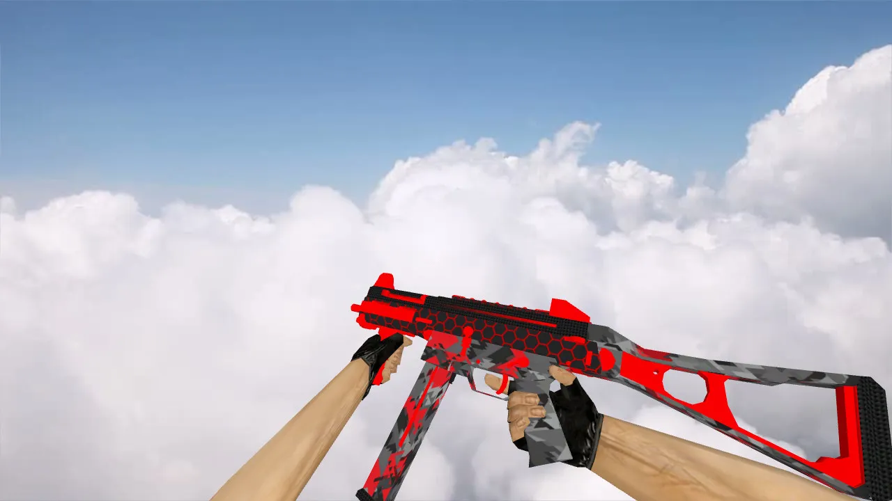 Скриншот Модель UMP-45 Agressor для CS 1.6 - Идеальный выбор для игры