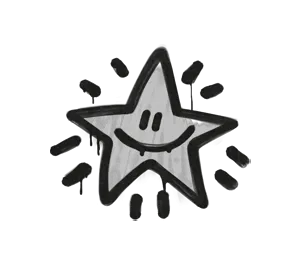 Скриншот Граффити «Сияние звезды» для CS 1.6: Украсьте свою игру