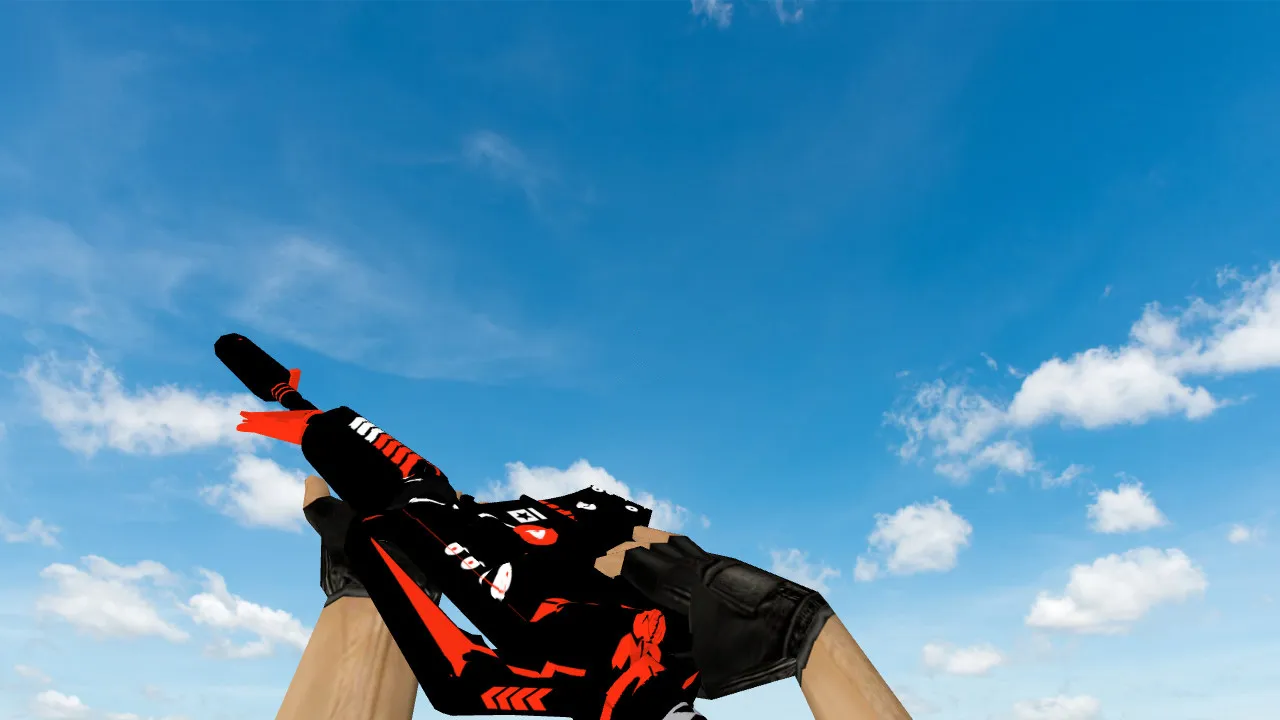 Скриншот Модель M4A1 Alliance для CS 1.6: v_m4a1, p_m4a1, w_m4a1, звуки, анимация осмотра и качество текстур