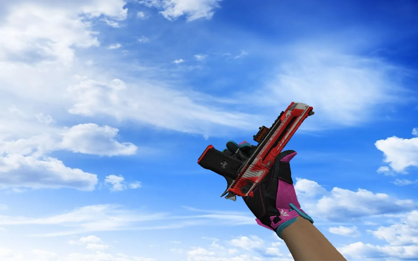 Скриншот Пак «Спортивные перчатки Порок» для CS 1.6: v_ p_ w_ модели, розовый сет, ножи и перчатки, звуки и анимации осмотра