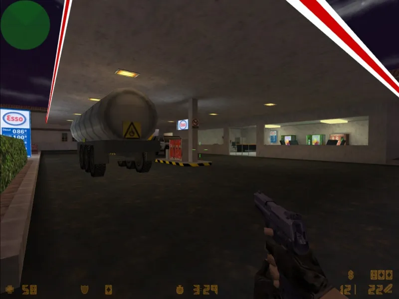 Скриншот  Карта de_esso для CS 1.6: тактика за теров и за спецназ, точки, .nav, оптимизация и запуск