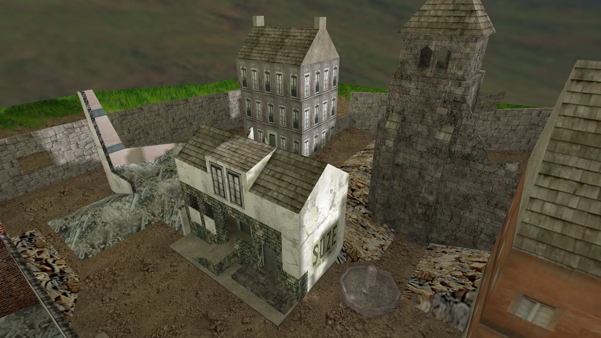 Скриншот  Карта de_nmramelle для CS 1.6 - подробный обзор и тактика