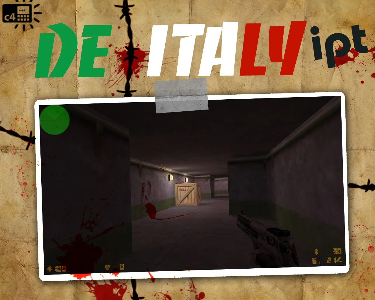 Скриншот  Карта de_italy_ipt для CS 1.6: Тактика и особенности