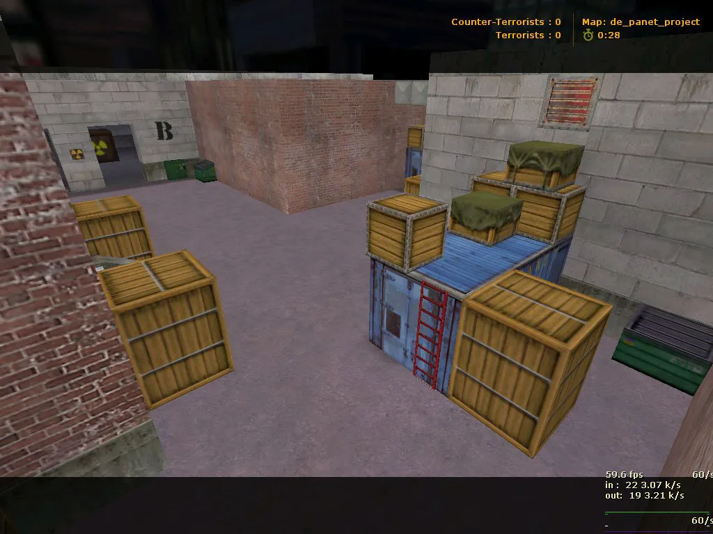 Скриншот Карта «de_panet_project» для CS 1.6