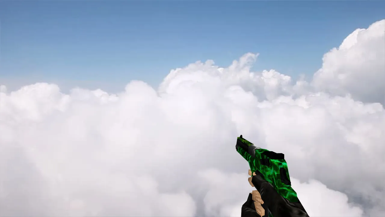 Скриншот Пак моделей оружия «Greenshot Weapon Pack» для CS 1.6: v_, p_, w_ модели, звуки, анимация осмотра и качество текстур