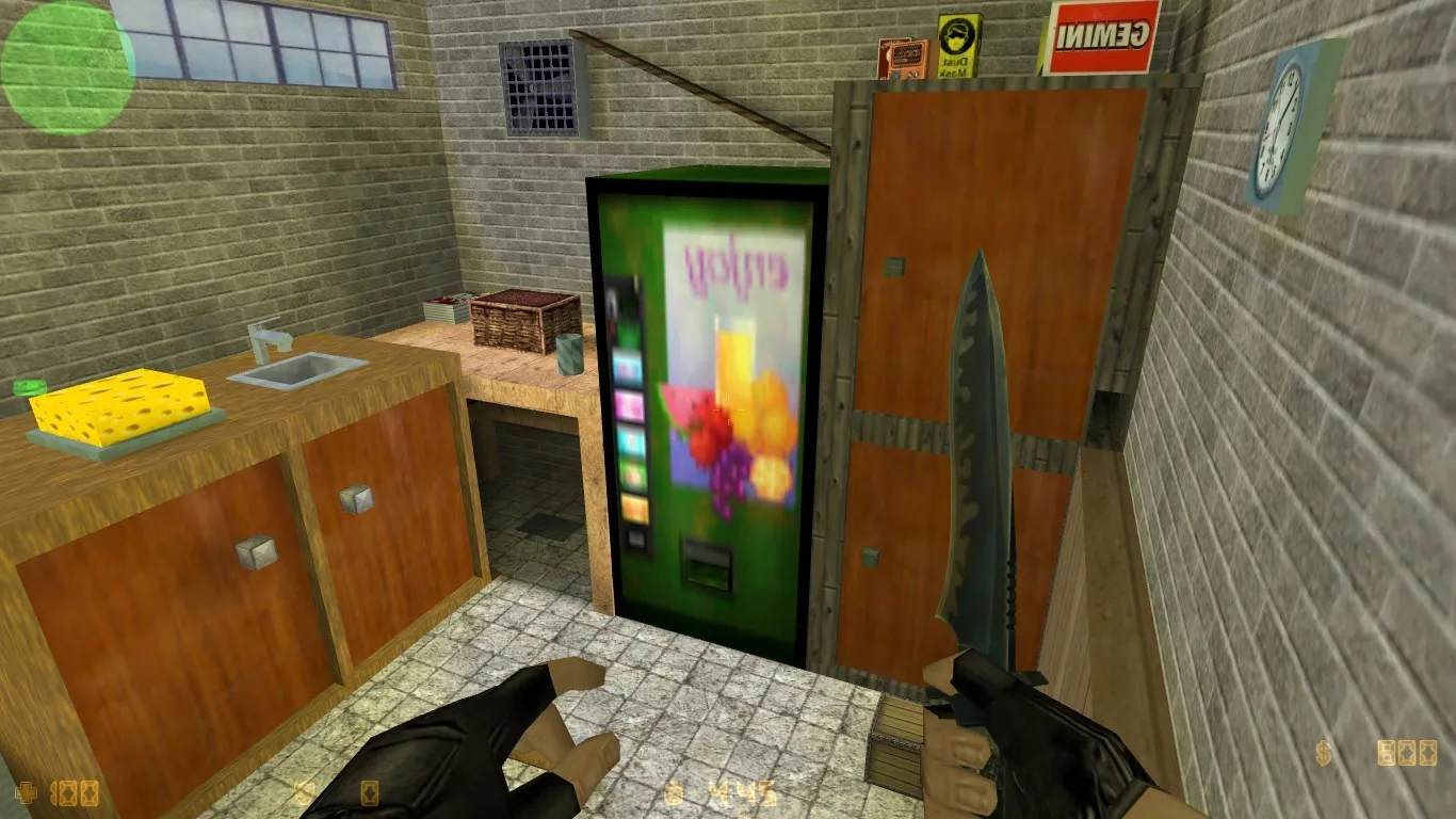 Скриншот  Карта de_firerats_basement2012_v2 для CS 1.6: тактика, точки и настройки сервера